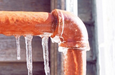 frozen water pipe kitchener